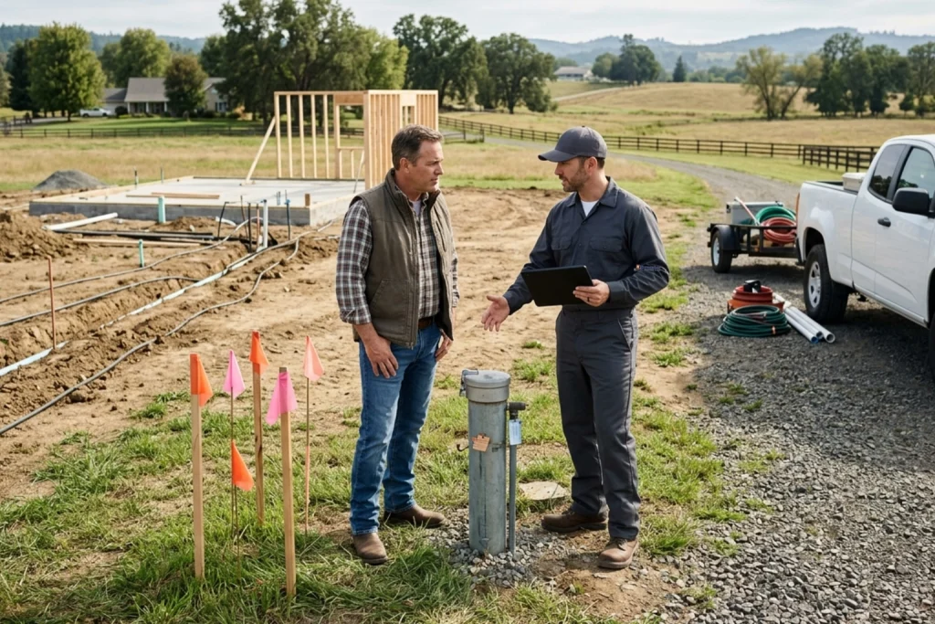 Property owner planning new well for expansion